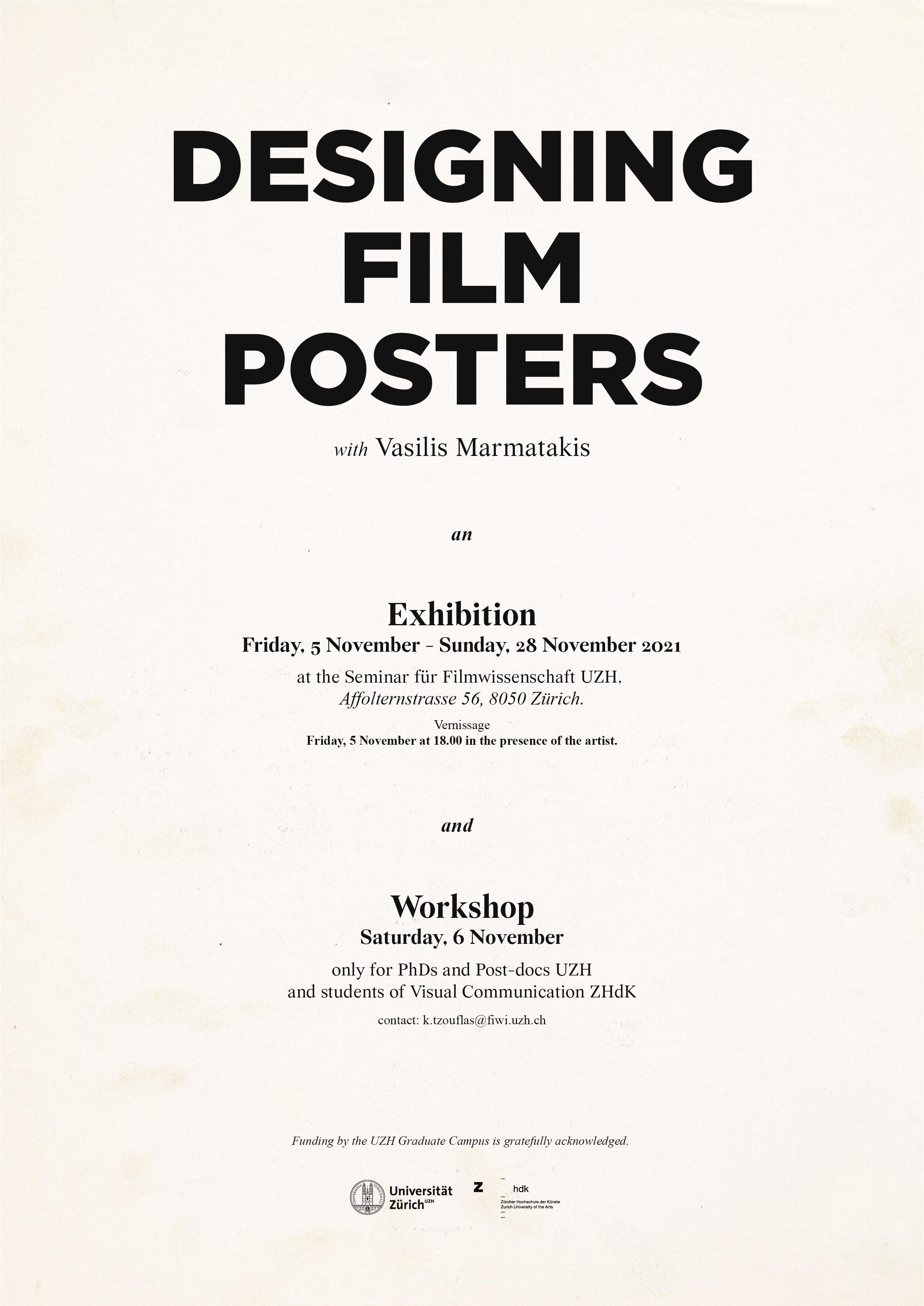 Designing Film Posters